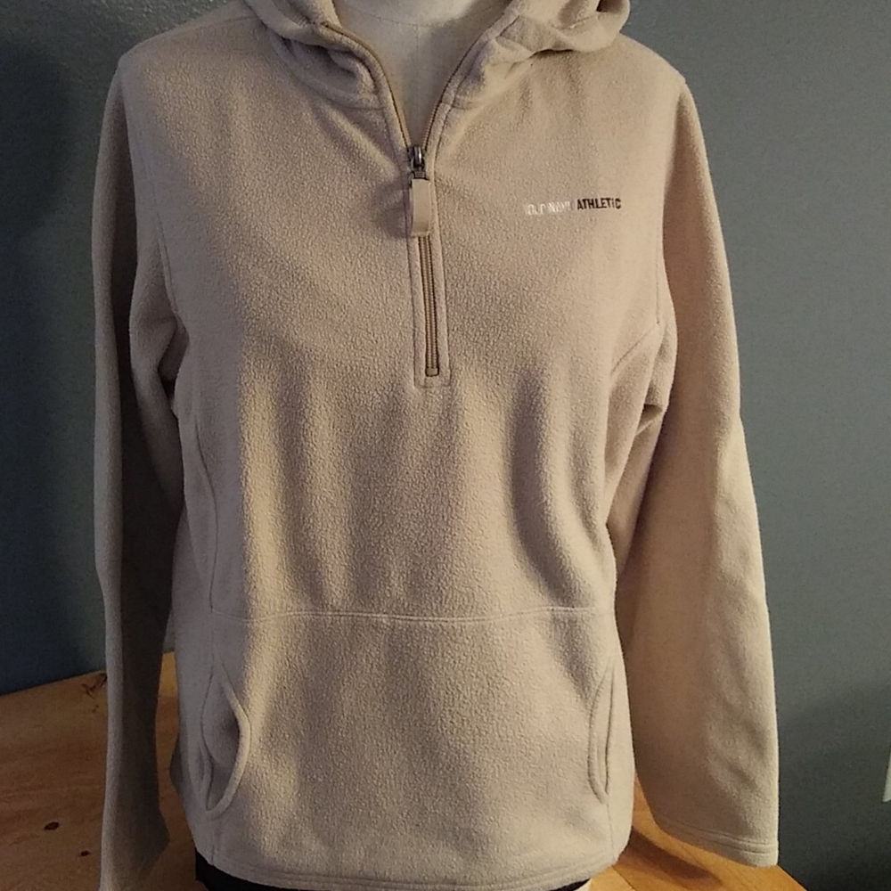 Vintage Old Navy Athletic fleece hooded sweatshirt